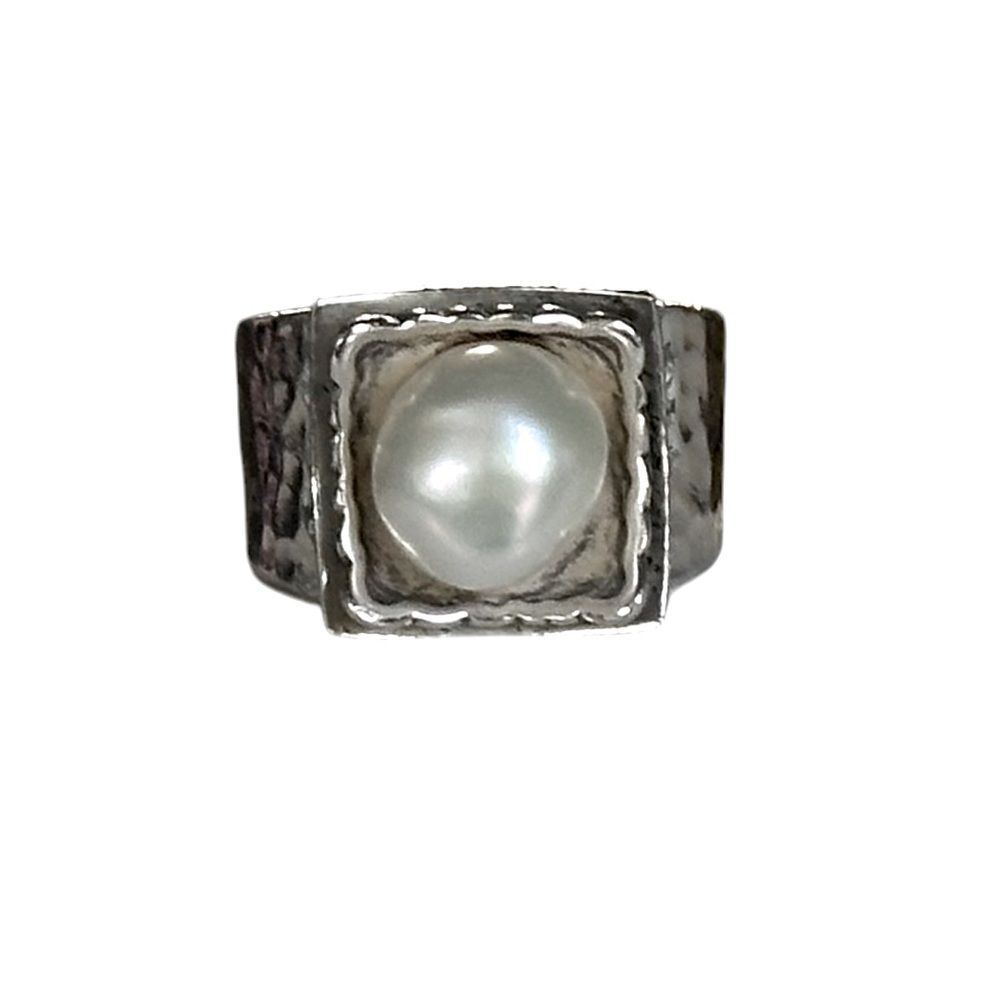 Silpada Sterling Silver Pearl Ring